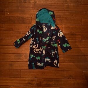 Boys' Bathrobe - Dinosaur  Themed Kids' Robe - Cozy and Fun